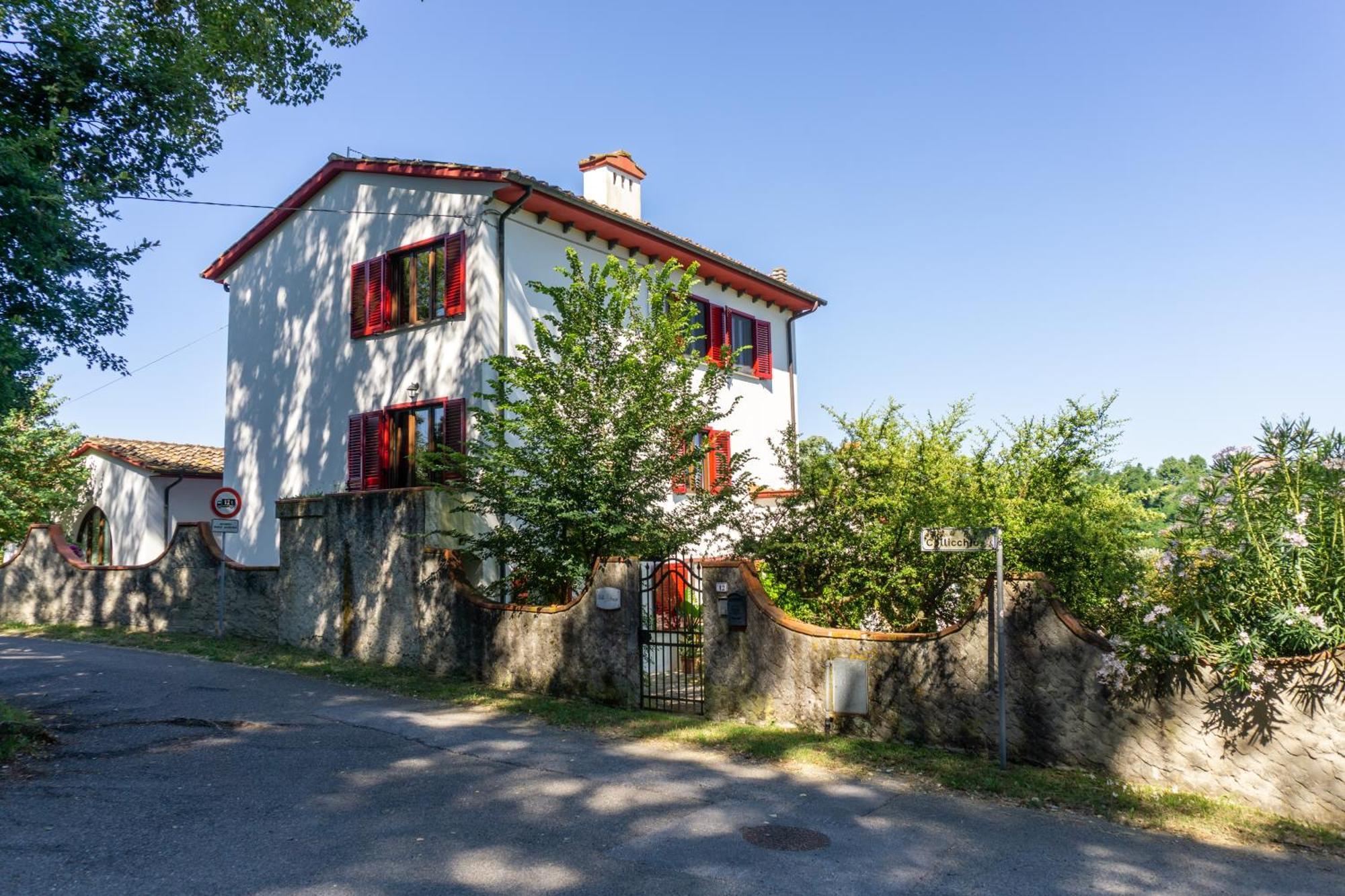 Villa Nerone B&B Lorenzana Экстерьер фото